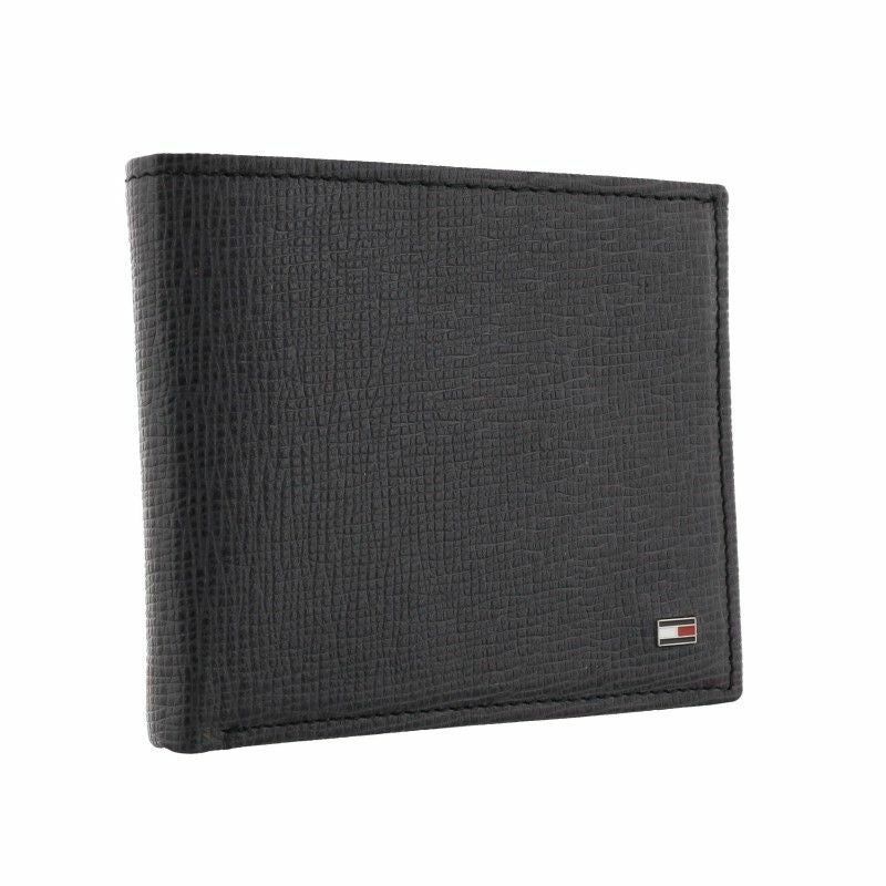 TOMMY HILFIGER トミーヒルフィガー 二つ折り財布 メンズ ブラック 31TL130094-001 BLACK BLACK