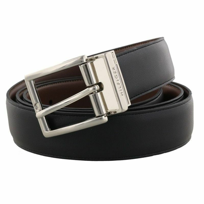 トミーヒルフィガー TOMMY HILFIGER ベルト メンズ ブラック/ブラウン 11TL01XZ27 BLACK/BROWN