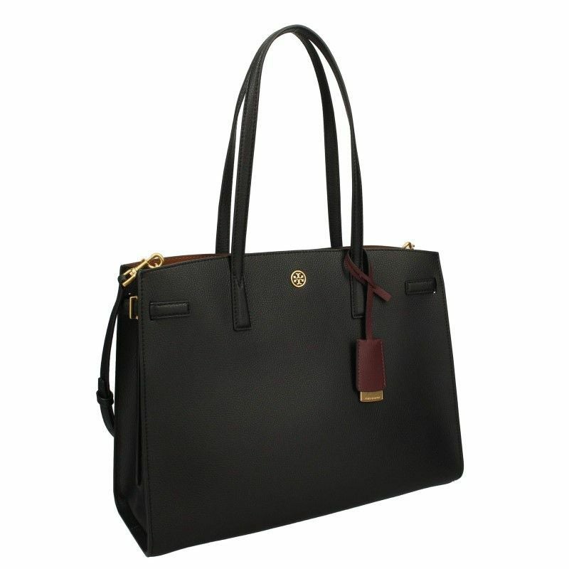 TORY BURCH トリーバーチ トートバッグ レディース WALKER SATCHEL ブラック 73623 001 BLACK