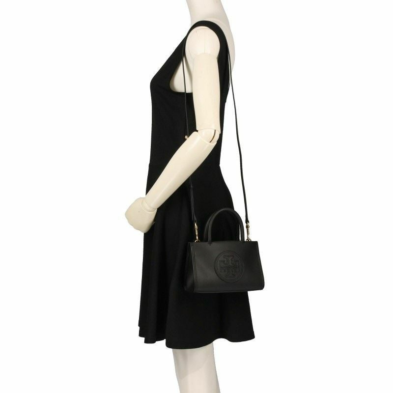 【極美品】TORY BURCH トリーバーチ　ビジネスバッグ　トートバッグ　黒 TORY BURCH トリーバーチ トートバッグ レディース エラ ミニトート
