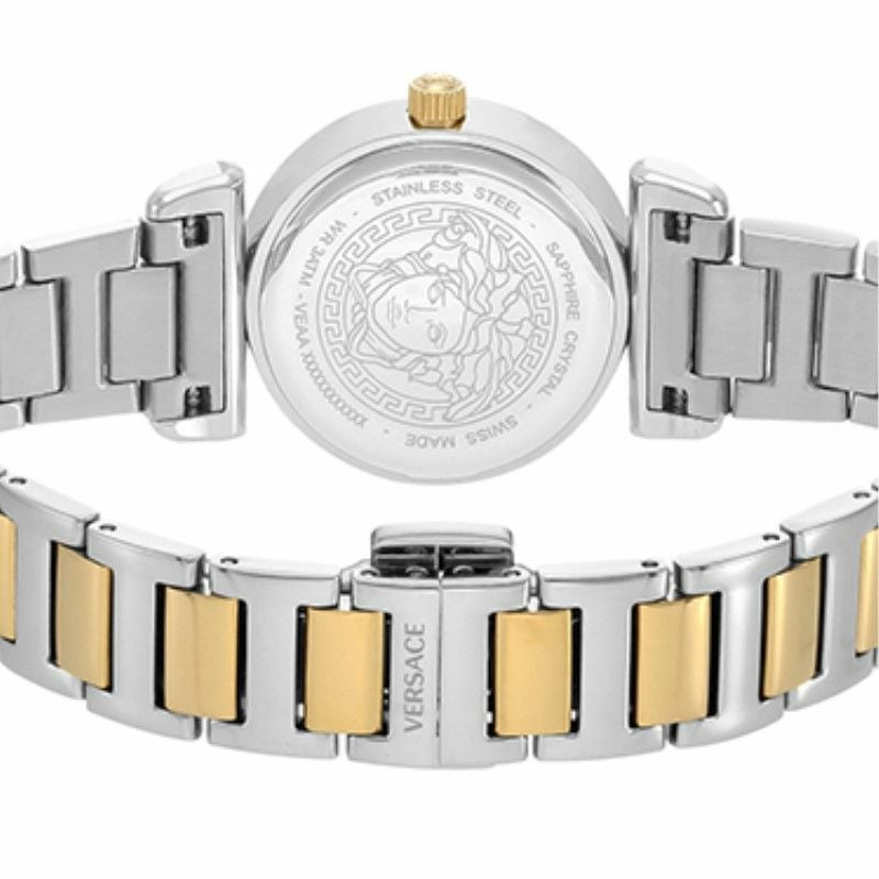 ヴェルサーチ VERSACE 腕時計 レディース MINI VANITY シルバー VEAA00418