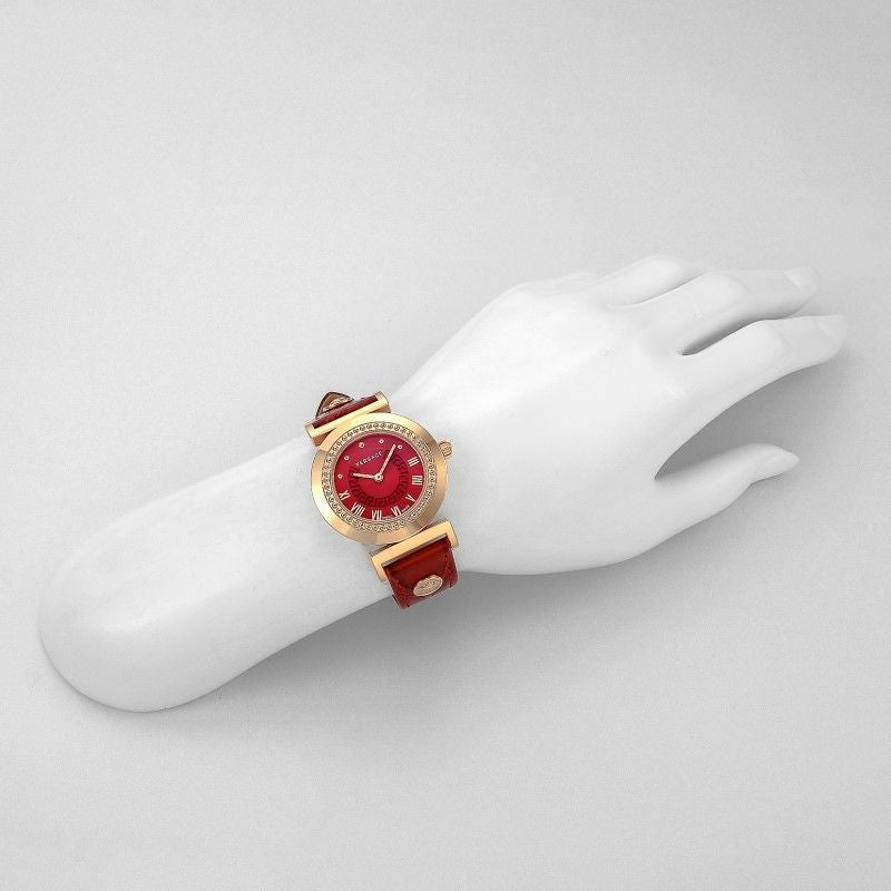新品未使用 Versace ヴェルサーチ 腕時計 VANITY バニティ レッド VERSACE - 新品未使用Versace ヴェルサーチ 腕時計 VANITY ヴァニティ