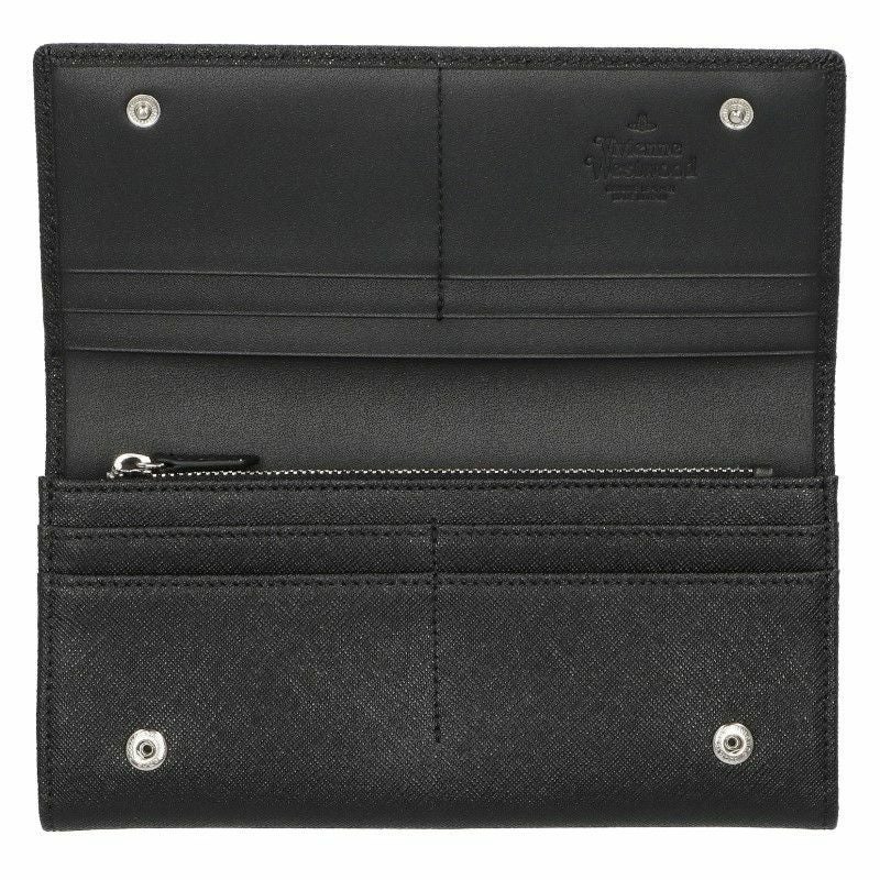ヴィヴィアンウエストウッド Vivienne Westwood 長財布 レディース ブラック 51120005 SAFF BLK