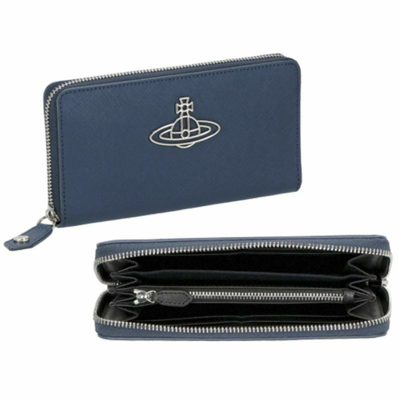 ヴィヴィアンウエストウッド Vivienne Westwood 長財布 レディース ブルー 51050003 K401 BLU
