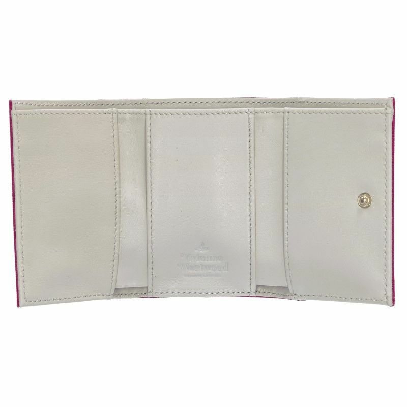 Vivienne Westwood ヴィヴィアンウエストウッド 三つ折り財布 VICTORI ピンク 51150016 G403 PINK