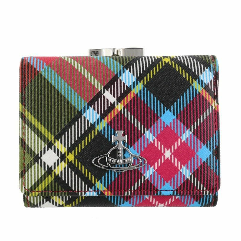viviennewestwood財分 ヴィヴィアンウエストウッド Vivienne Westwood 三つ折り財布 DERBY