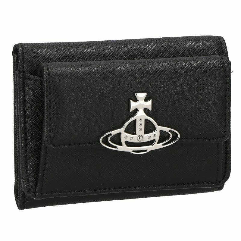 Vivienne Westwood ヴィヴィアン 三つ折り財布 レザーf Vivienne Westwood（ヴィヴィアンウエストウッド） 三つ折り財布 SMALL
