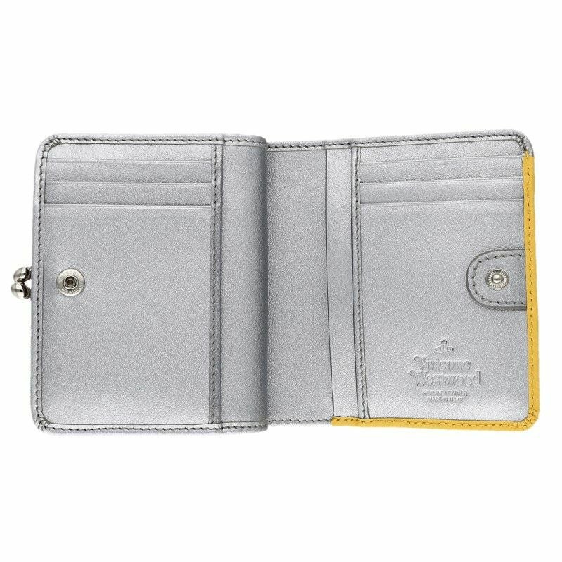ヴィヴィアンウエストウッド Vivienne Westwood 二つ折り財布 レディース イエロー 51010020 SAFF YEL