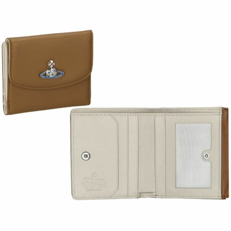 ヴィヴィアンウエストウッド Vivienne Westwood 二つ折り財布 レディース ブラウン 51150003 NAPPA TAN
