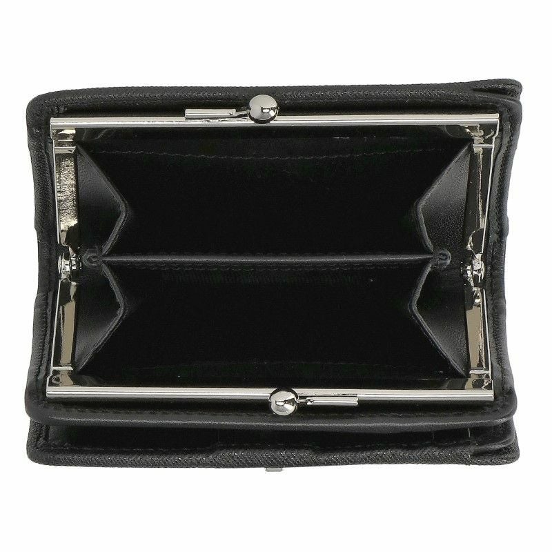 ヴィヴィアンウエストウッド Vivienne Westwood 二つ折り財布 レディース ブラック 51010020 SAFF BLK
