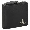 ヴィヴィアンウエストウッド Vivienne Westwood 二つ折り財布 レディース ブラック 51010043 SAFF BLK