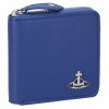 ヴィヴィアンウエストウッド Vivienne Westwood 二つ折り財布 レディース ブルー 51010043 SAFF BLU