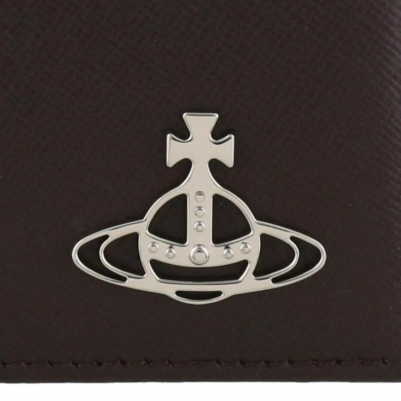 ヴィヴィアンウエストウッド Vivienne Westwood 二つ折り財布 ブラウン