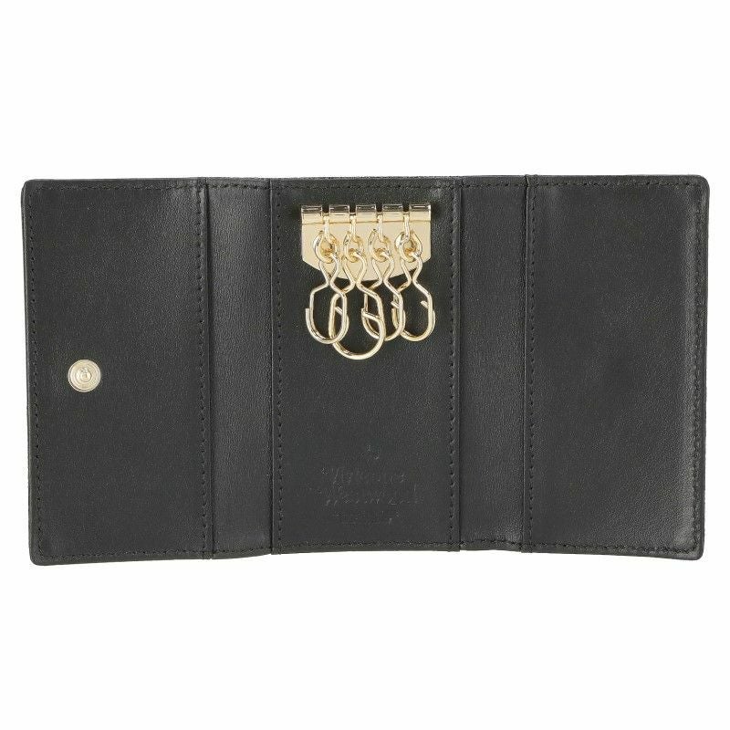 Vivienne Westwood ヴィヴィアンウエストウッド キーケース VICTORIA ブラック 51020001 N402 BLACK