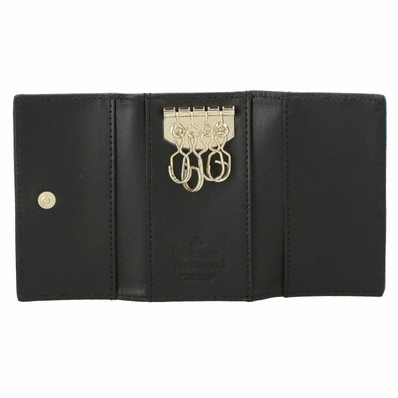 ヴィヴィアンウエストウッド Vivienne Westwood キーケース レディース ブルー 51020001 SAFFIANO BLU