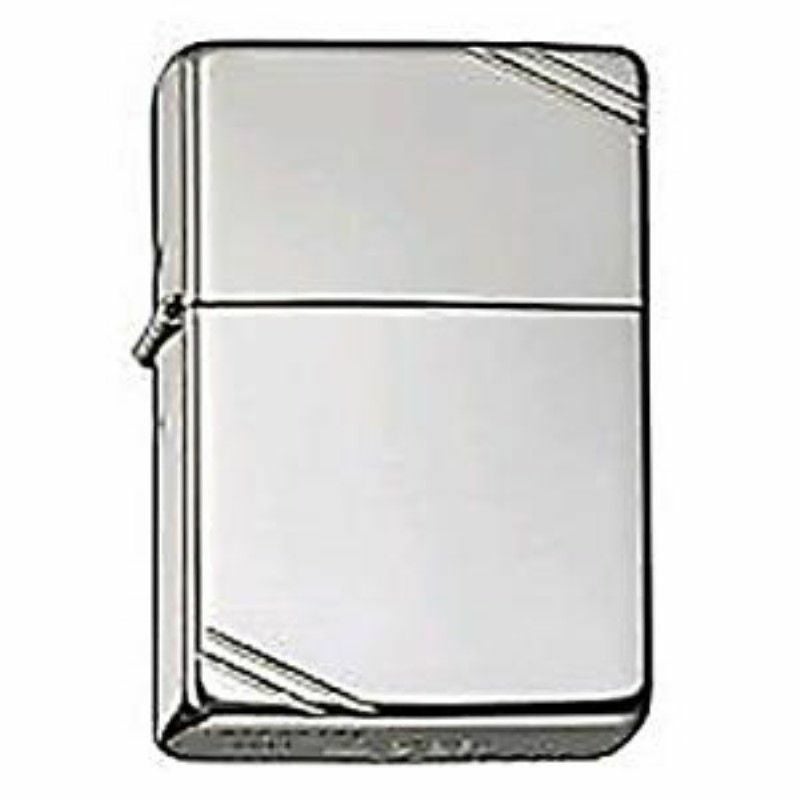 ZIPPO Zippo #14 銀無垢 艶ありフラットトップ ビンテージタイプ