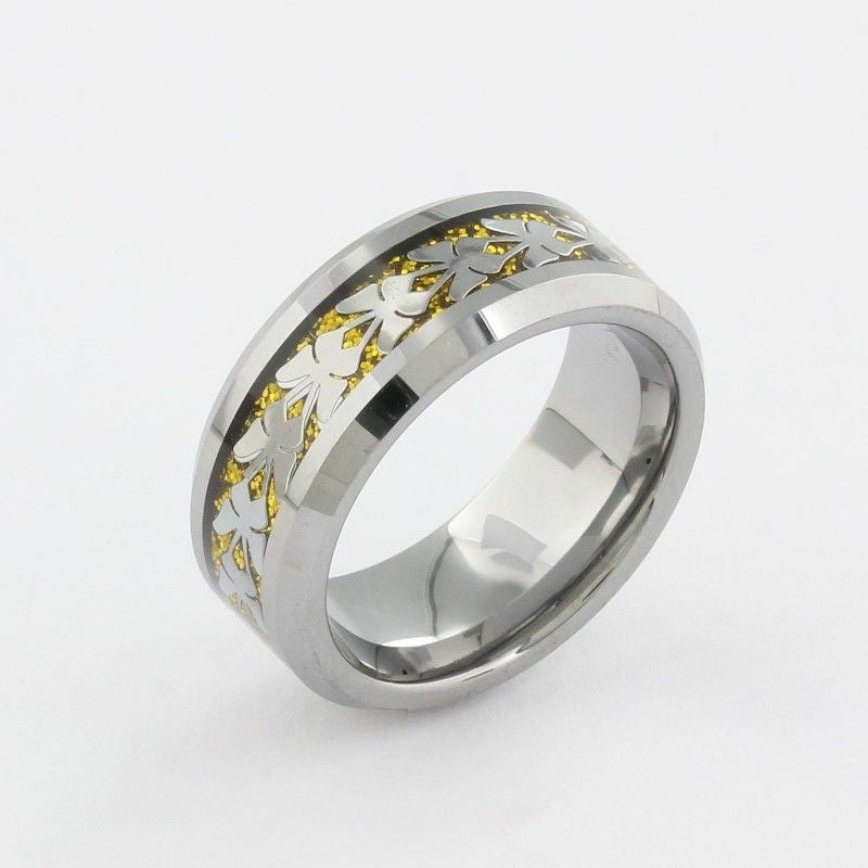 タングステンリング 17号 レディース メンズ シルバー | GINZA