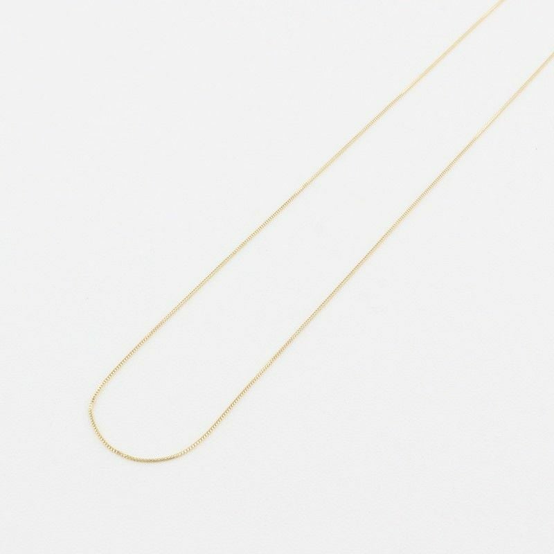 ベネチアンチェーン 18Kイエローゴールド ネックレス レディース 0.6mm