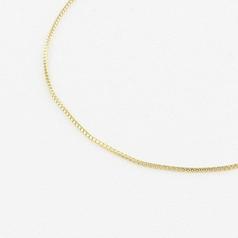ベネチアンチェーン 18Kイエローゴールド ネックレス レディース 1.0mm