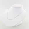 ベネチアンチェーン プラチナ PT850 ネックレス レディース 0.7mm
