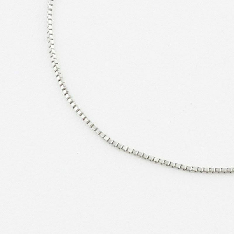 ベネチアンチェーン プラチナ PT850 ネックレス レディース 0.8mm