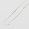 ベネチアンチェーン プラチナ PT850 ネックレス レディース 0.8mm