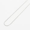 ベネチアンチェーン プラチナ PT850 ネックレス レディース 1.0mm