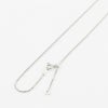 ベネチアンチェーン プラチナ PT850 ネックレス レディース 1.0mm