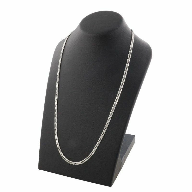 喜平 ネックレス PT850 6面 ダブル 50cm 20g プラチナ 造幣局検定