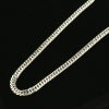 喜平 ネックレス PT850 6面 ダブル 50cm 50g プラチナ 造幣局検定マーク刻印入