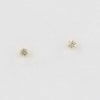ダイヤモンドピアス レディース ダイヤモンド0.10ct イエローゴールド EDA-068-8Y12