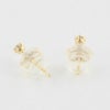 ダイヤモンドピアス レディース ダイヤモンド0.10ct イエローゴールド EDA-068-8Y12