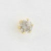 ダイヤモンドピアス レディース ダイヤモンド0.20ct イエローゴールド EDA-069-8Y14