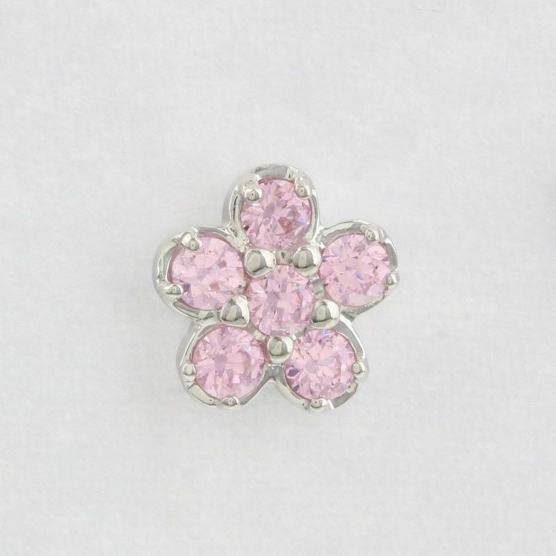 ピアス レディース ピンク/シルバー SKD00665PI