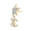 シャネル ピアス レディース ゴールド CHANEL ABA381 B10532 NN152 GOLD RHINESTONE