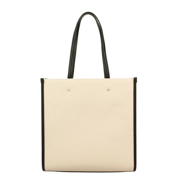 ジミーチュウ トートバッグ レディース N/S TOTE M ホワイト Jimmy Choo N/S TOTE M NATURAL/BLACK/SILVER