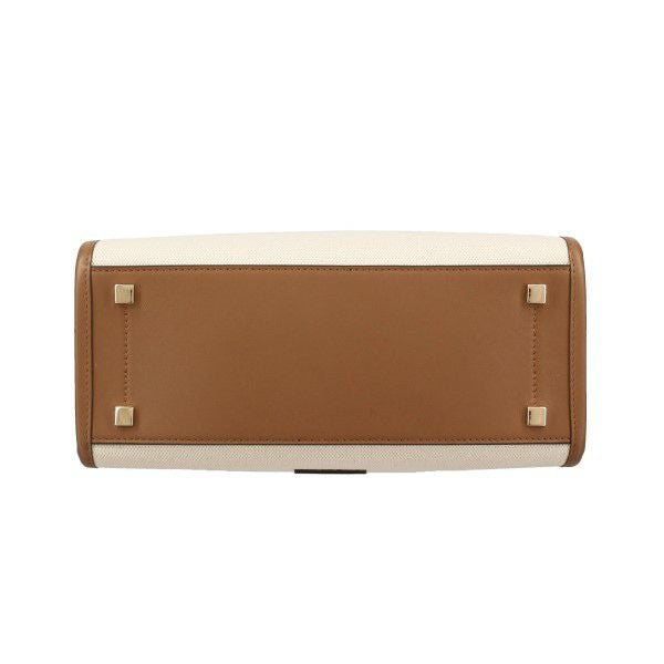 ジミーチュウ トートバッグ レディース VARENNE S TOTE ホワイト Jimmy Choo VARENNE LJJ NATURAL/MARL GREY/DARK TAN/LIGHTGOLD