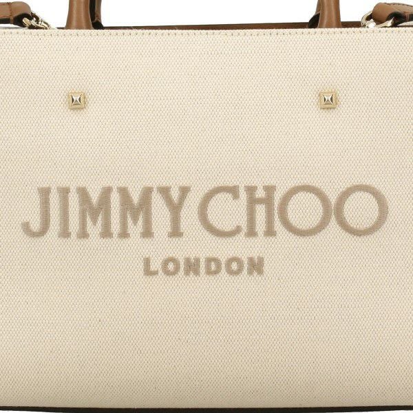 ジミーチュウ トートバッグ レディース VARENNE S TOTE ホワイト Jimmy
