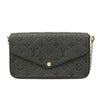 ルイヴィトン ショルダーバッグ モノグラム アンプラント ポシェット・フェリシー ブラック LOUIS VUITTON M82477 ノワール