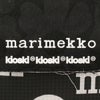 マリメッコ リュックサック レディース KIOSKI キオスキ ファニー ビーパック マリメルキ ブラック marimekko 92209 992 BLACK