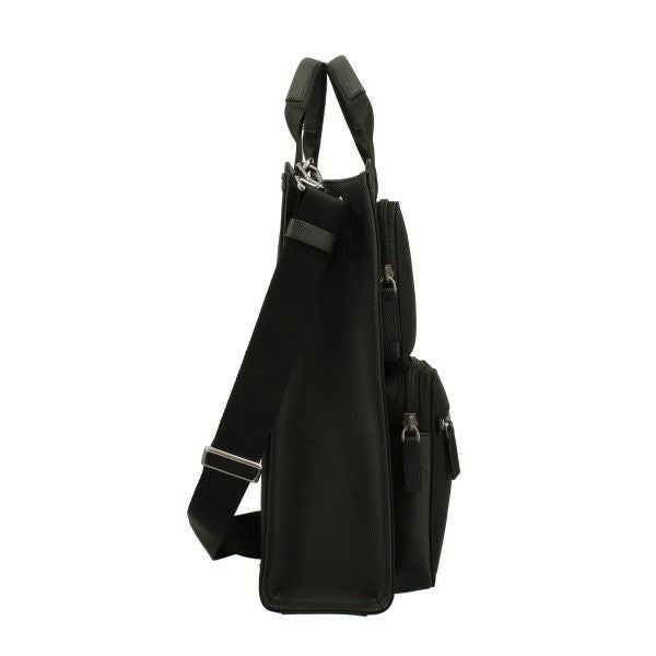 マイケルコース トートバッグ メンズ Kent リサイクルナイロントートバッグ ブラック MICHAEL KORS 37F2LKNT3O BLACK