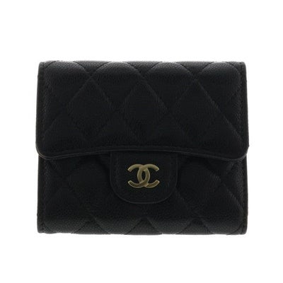 シャネル 三つ折り財布 レディース CHANEL AP0230 B10583 C3906 