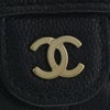 シャネル 三つ折り財布 レディース スモール クラシック フラップ ウォレット ブラック CHANEL AP0229 B10583 C3906 ブラック