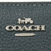 コーチ アウトレット 二つ折り財布 レディース スナップ ウォレット ブルー COACH C2862 SV/DE ブルー/デニム
