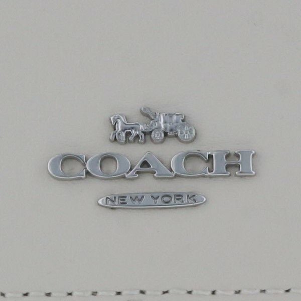 コーチ アウトレット 三つ折り財布 レディース マイクロ ウォレット ホワイト COACH CM761 SIGHA ライトカーキ/チョーク