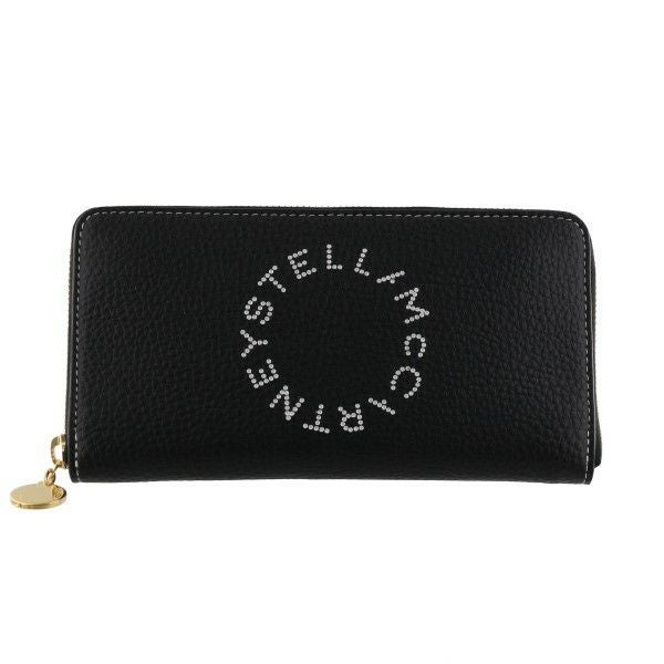 ✨Sランク・箱付き✨　STELLA McCARTNEY 長財布　ステラロゴ　黒色 ✨Sランク・箱付き✨ STELLA McCARTNEY 長財布 ステラロゴ 黒色 ✨S