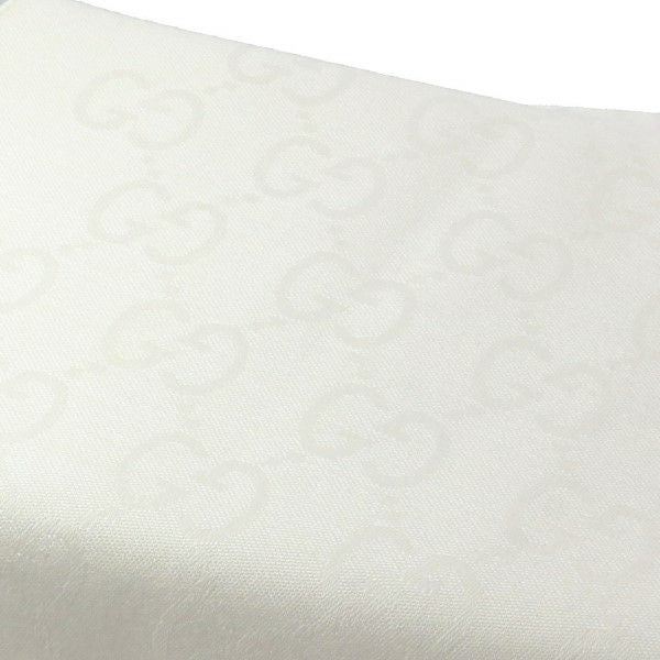 グッチ ストール スカーフ レディース GGロゴ ホワイト GUCCI 165904 3G646 9000
