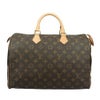 ルイヴィトン ハンドバッグ モノグラム スピーディ35 ブラウン LOUIS VUITTON M41107