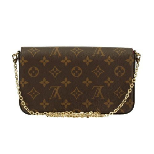 ルイヴィトン ショルダーバッグ ポシェット・フェリシー モノグラム ブラウン LOUIS VUITTON M81896
