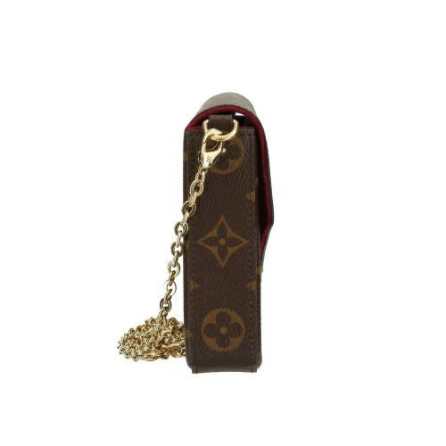 ルイヴィトン モノグラム ポシェットフェリシー ヴィヴィエンヌ ショルダー LOUIS VUITTON チェーンショルダーバッグ チェーンウォレット